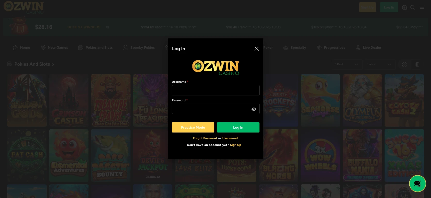 ozwin-login